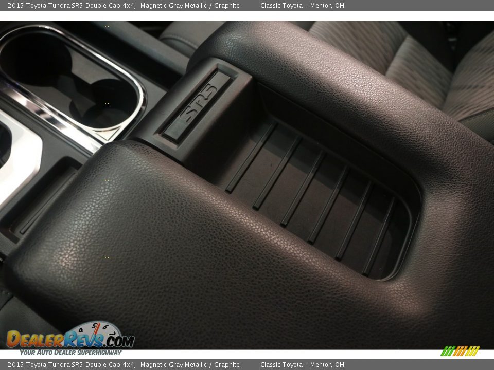 2015 Toyota Tundra SR5 Double Cab 4x4 Magnetic Gray Metallic / Graphite Photo #20