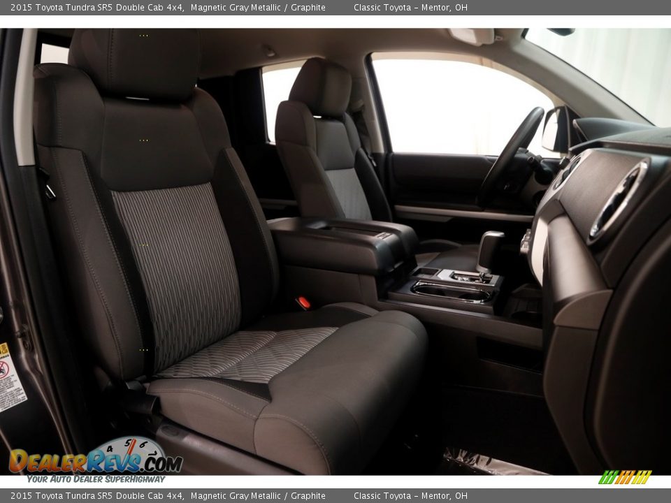 2015 Toyota Tundra SR5 Double Cab 4x4 Magnetic Gray Metallic / Graphite Photo #21