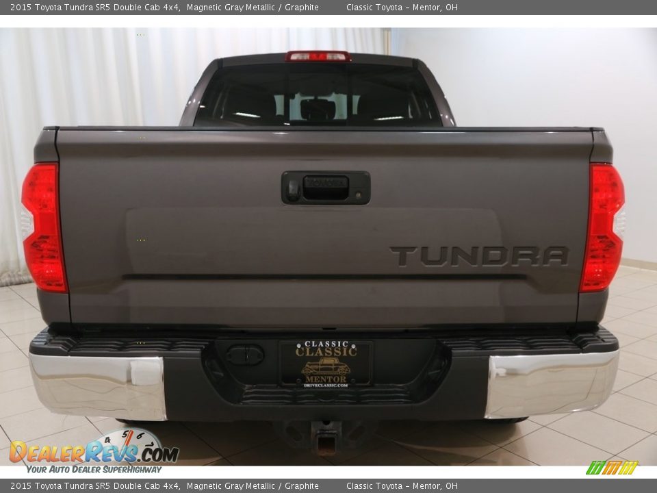 2015 Toyota Tundra SR5 Double Cab 4x4 Magnetic Gray Metallic / Graphite Photo #24