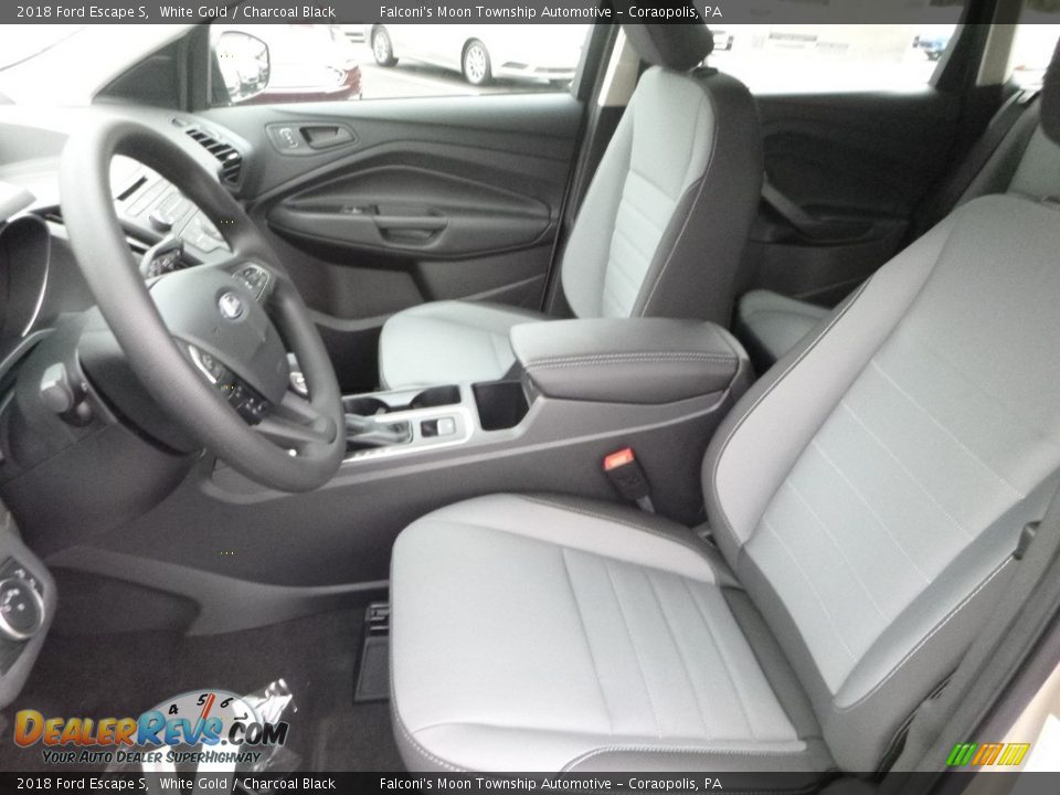 Front Seat of 2018 Ford Escape S Photo #11