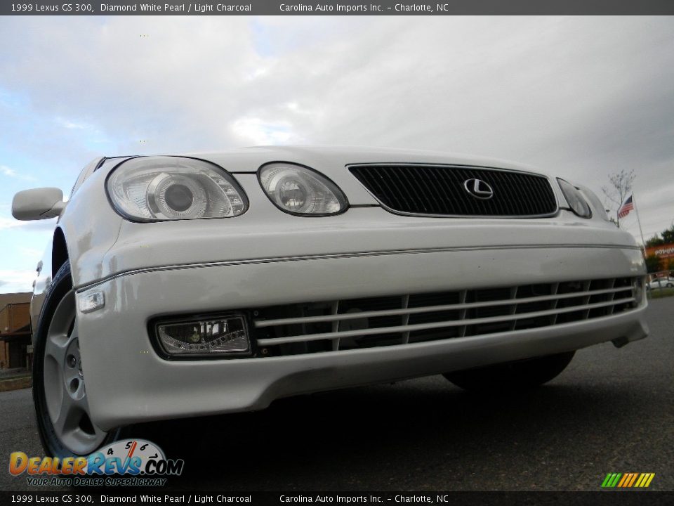 1999 Lexus GS 300 Diamond White Pearl / Light Charcoal Photo #1