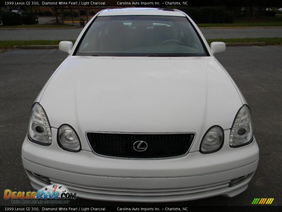 1999 Lexus GS 300 Diamond White Pearl / Light Charcoal Photo #5