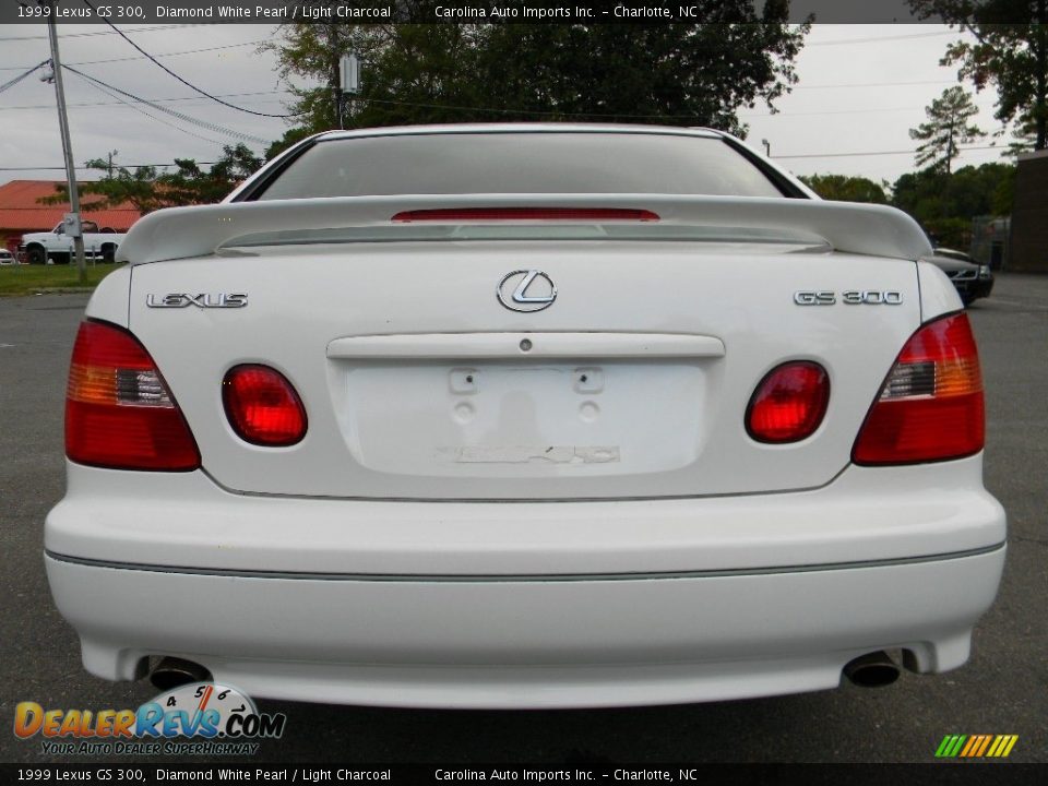 1999 Lexus GS 300 Diamond White Pearl / Light Charcoal Photo #9