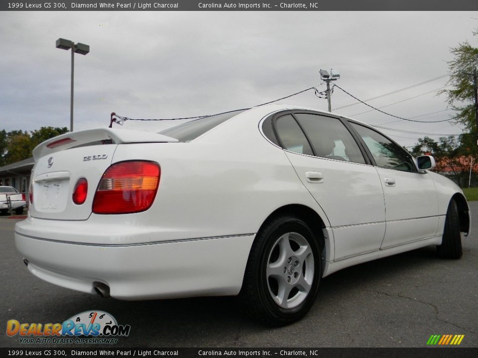 1999 Lexus GS 300 Diamond White Pearl / Light Charcoal Photo #10