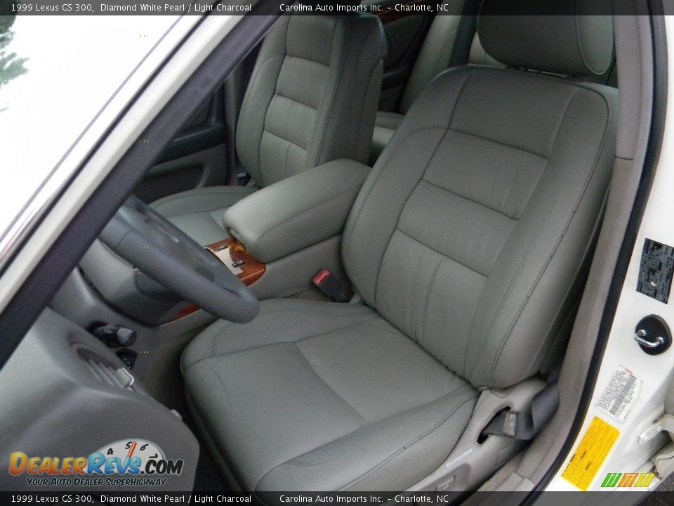 1999 Lexus GS 300 Diamond White Pearl / Light Charcoal Photo #18