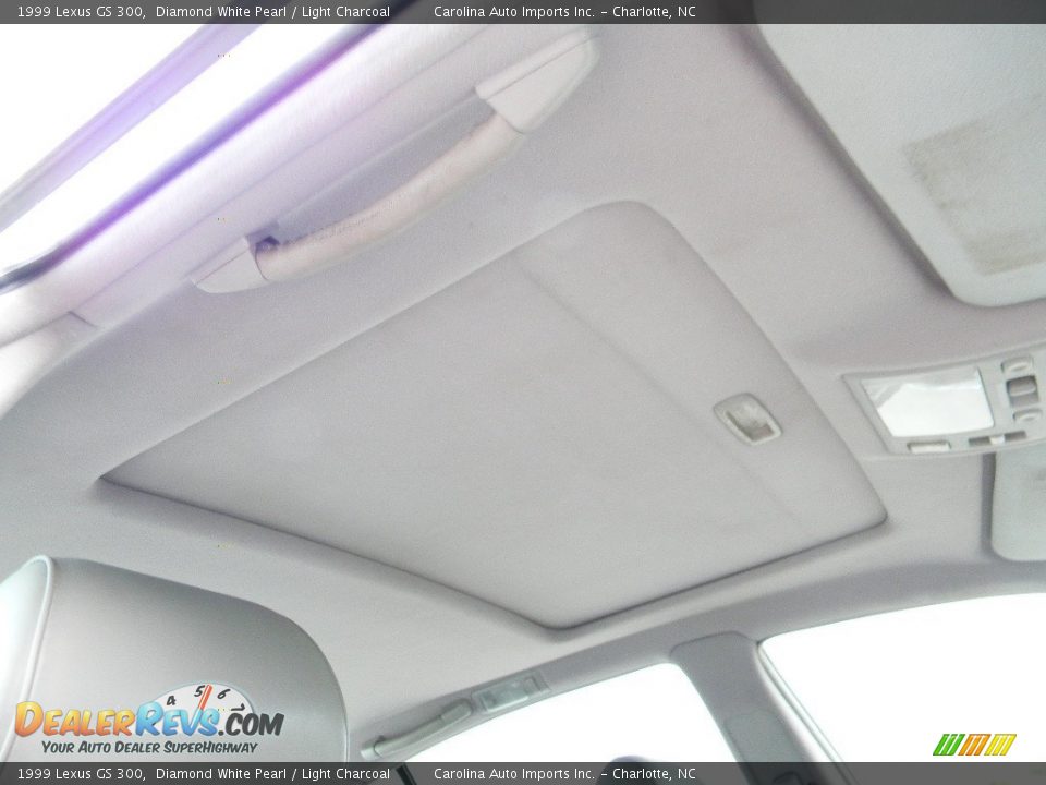 1999 Lexus GS 300 Diamond White Pearl / Light Charcoal Photo #23