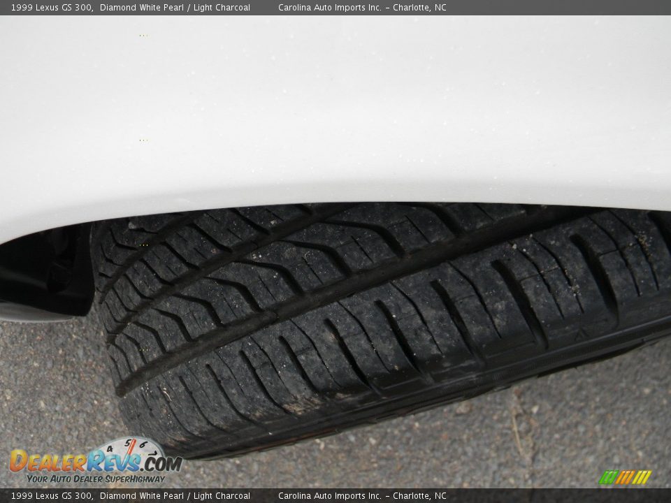 1999 Lexus GS 300 Diamond White Pearl / Light Charcoal Photo #27