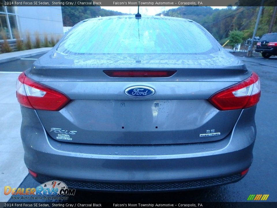 2014 Ford Focus SE Sedan Sterling Gray / Charcoal Black Photo #3