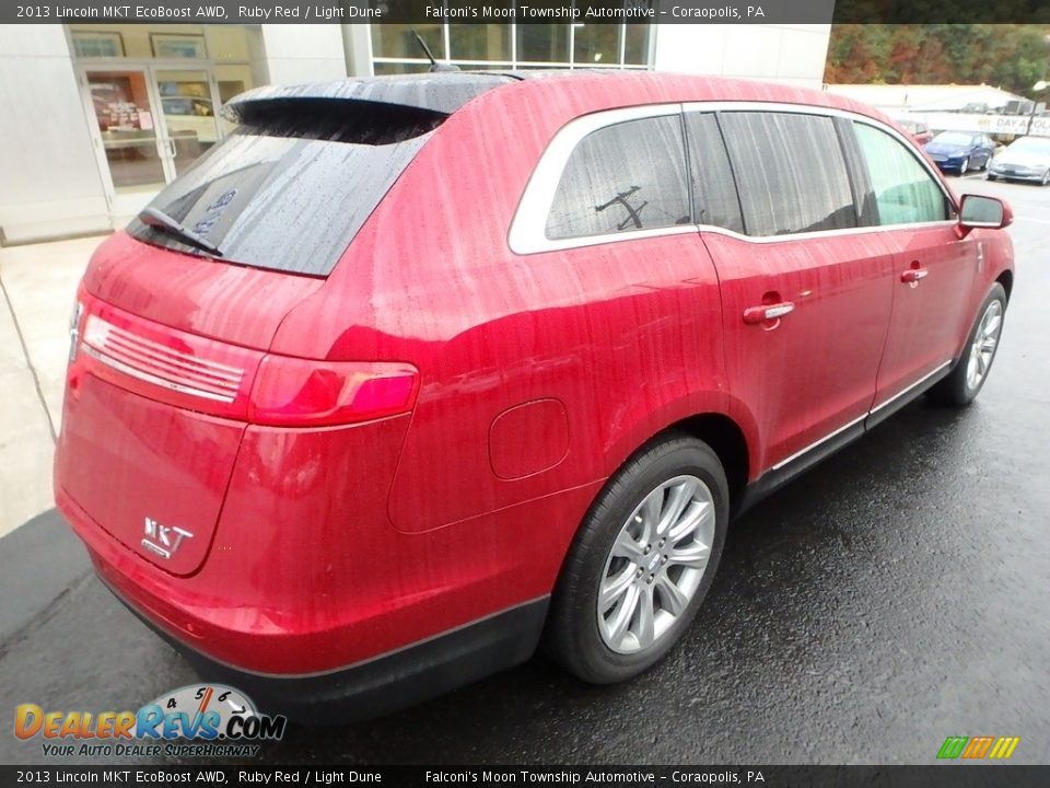 2013 Lincoln MKT EcoBoost AWD Ruby Red / Light Dune Photo #2