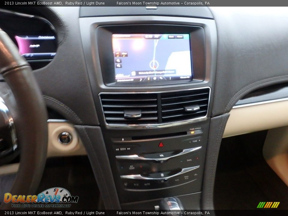 2013 Lincoln MKT EcoBoost AWD Ruby Red / Light Dune Photo #22