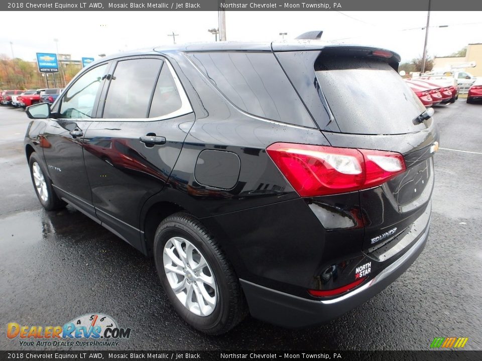 2018 Chevrolet Equinox LT AWD Mosaic Black Metallic / Jet Black Photo #3