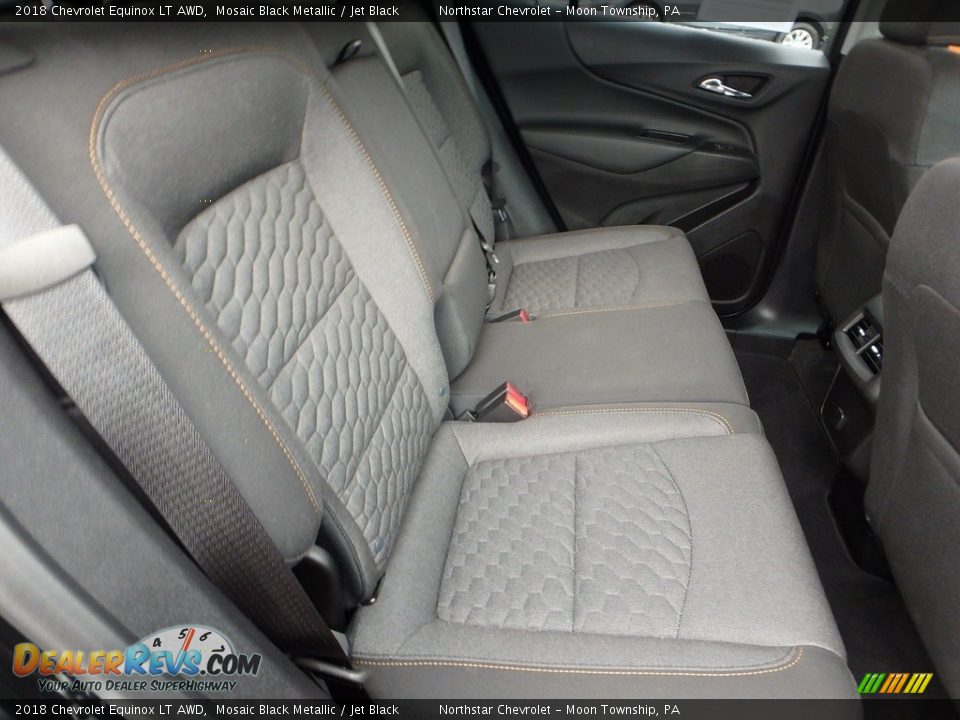 2018 Chevrolet Equinox LT AWD Mosaic Black Metallic / Jet Black Photo #12