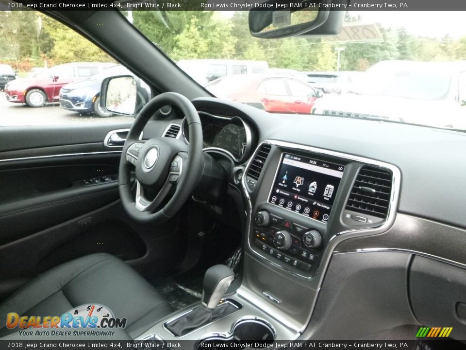 2018 Jeep Grand Cherokee Limited 4x4 Bright White / Black Photo #11