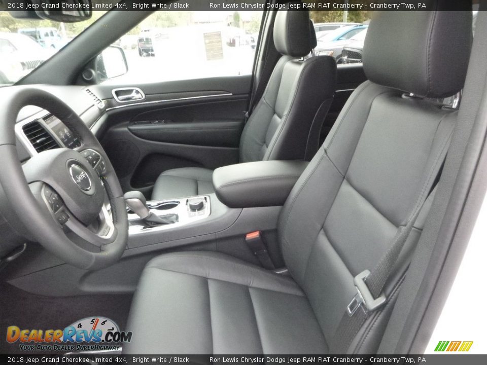 2018 Jeep Grand Cherokee Limited 4x4 Bright White / Black Photo #13