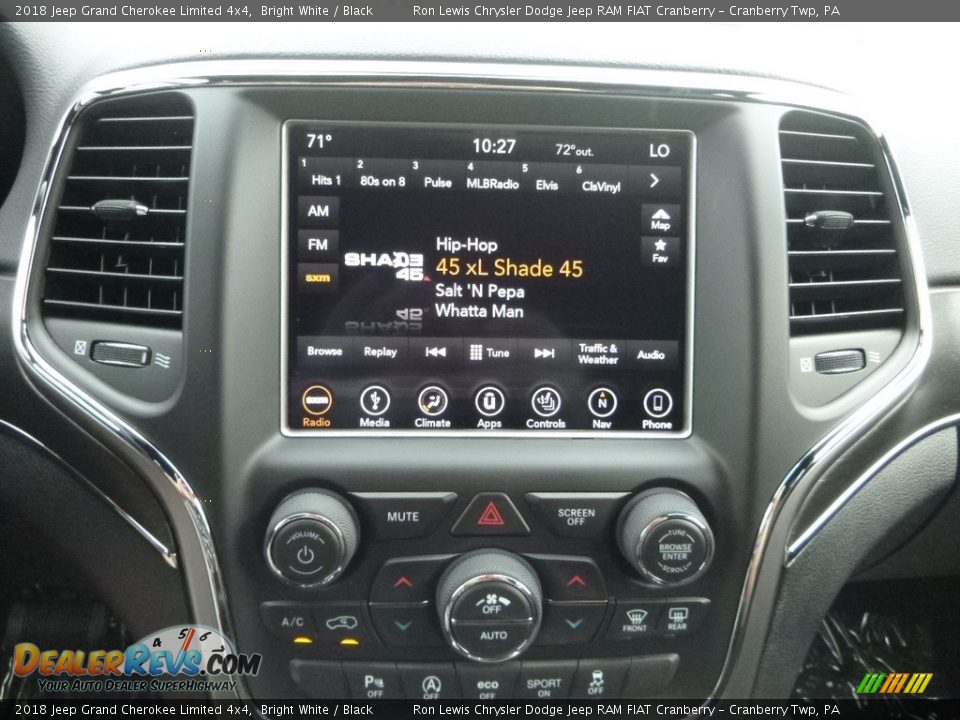 2018 Jeep Grand Cherokee Limited 4x4 Bright White / Black Photo #17
