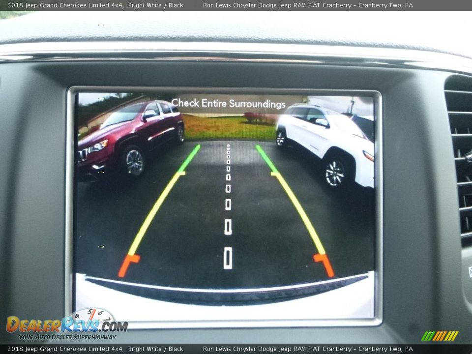 2018 Jeep Grand Cherokee Limited 4x4 Bright White / Black Photo #18