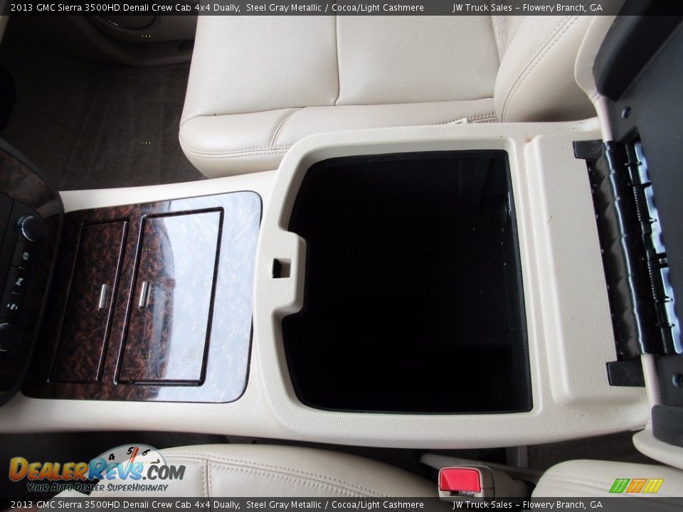 2013 GMC Sierra 3500HD Denali Crew Cab 4x4 Dually Steel Gray Metallic / Cocoa/Light Cashmere Photo #28