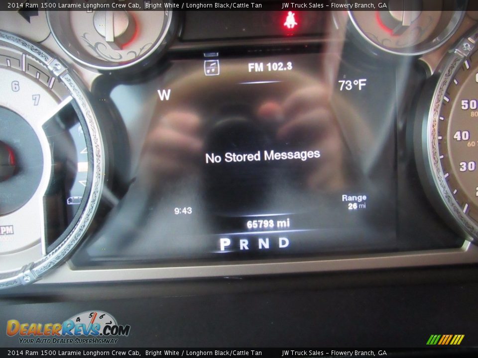 2014 Ram 1500 Laramie Longhorn Crew Cab Bright White / Longhorn Black/Cattle Tan Photo #18