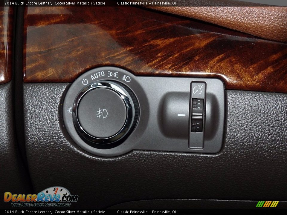 2014 Buick Encore Leather Cocoa Silver Metallic / Saddle Photo #12
