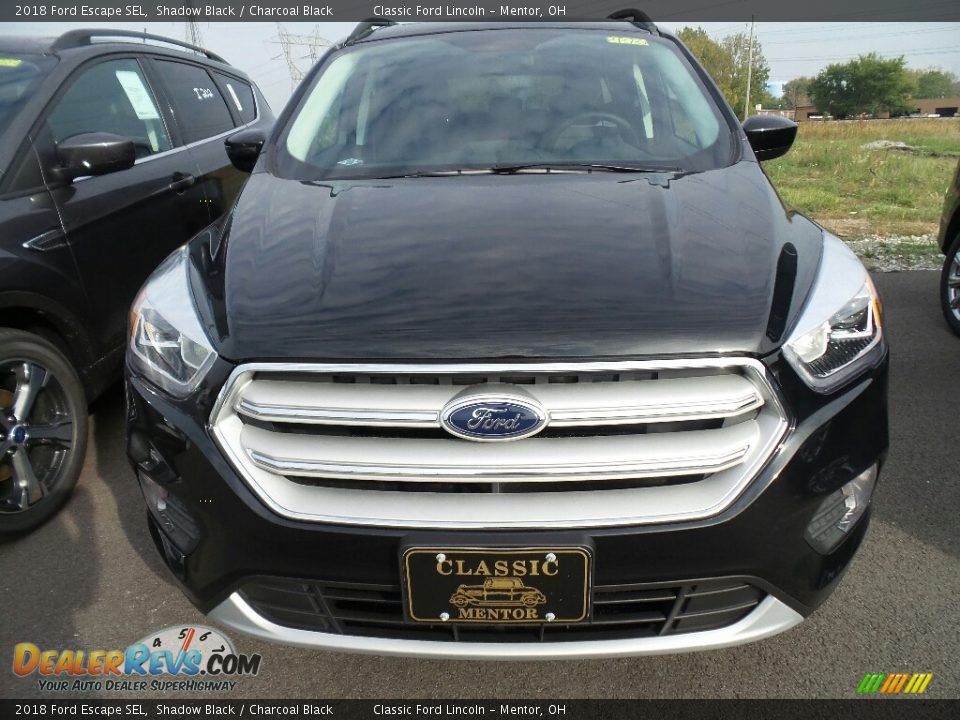 2018 Ford Escape SEL Shadow Black / Charcoal Black Photo #2