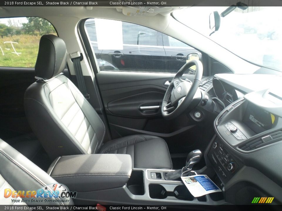 2018 Ford Escape SEL Shadow Black / Charcoal Black Photo #3