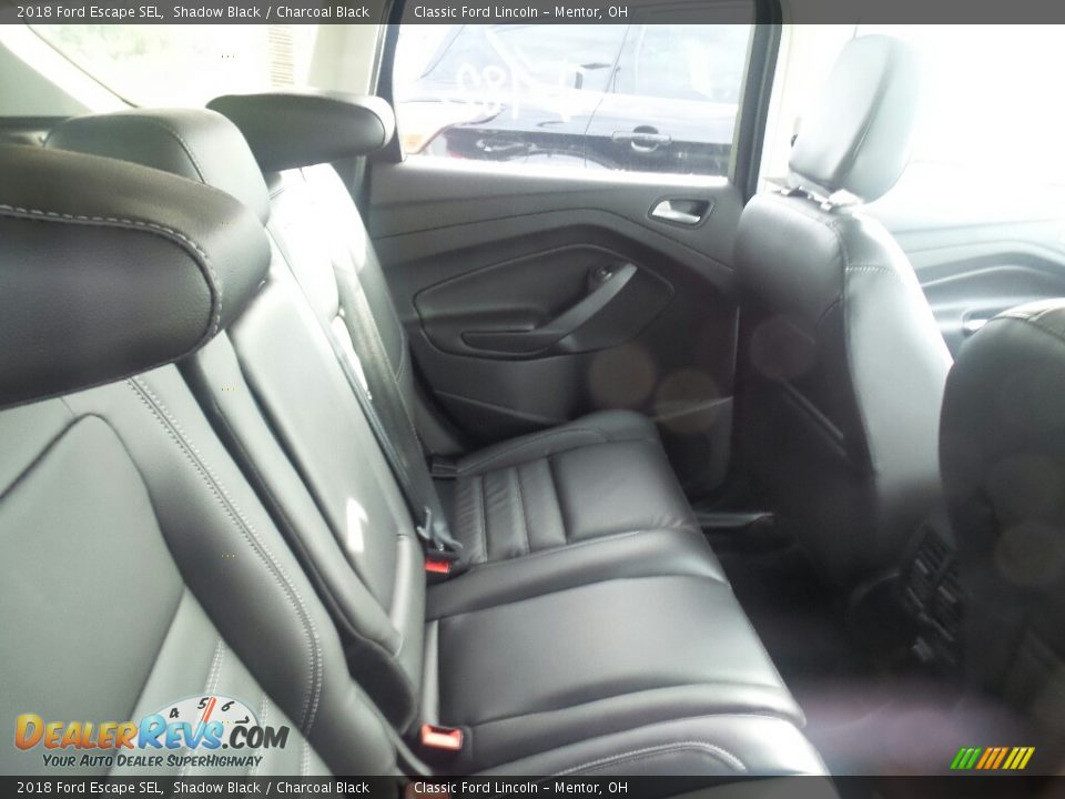 2018 Ford Escape SEL Shadow Black / Charcoal Black Photo #4