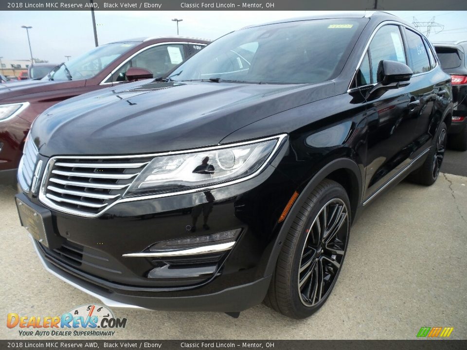 2018 Lincoln MKC Reserve AWD Black Velvet / Ebony Photo #1