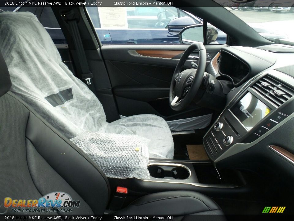 2018 Lincoln MKC Reserve AWD Black Velvet / Ebony Photo #4