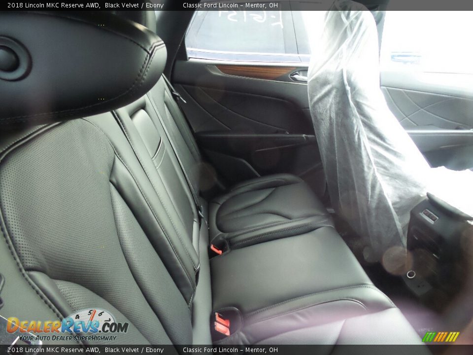 2018 Lincoln MKC Reserve AWD Black Velvet / Ebony Photo #5