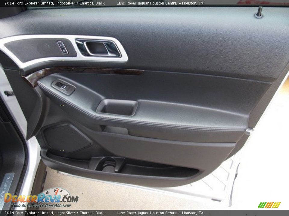 2014 Ford Explorer Limited Ingot Silver / Charcoal Black Photo #21