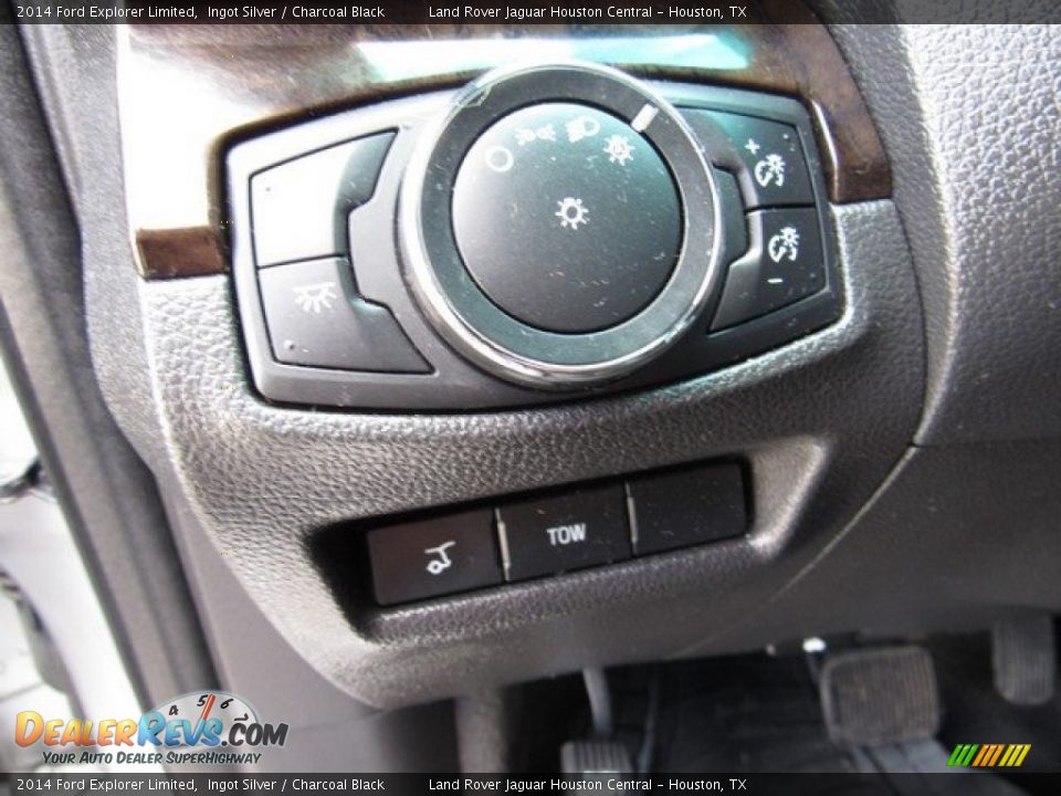 2014 Ford Explorer Limited Ingot Silver / Charcoal Black Photo #27
