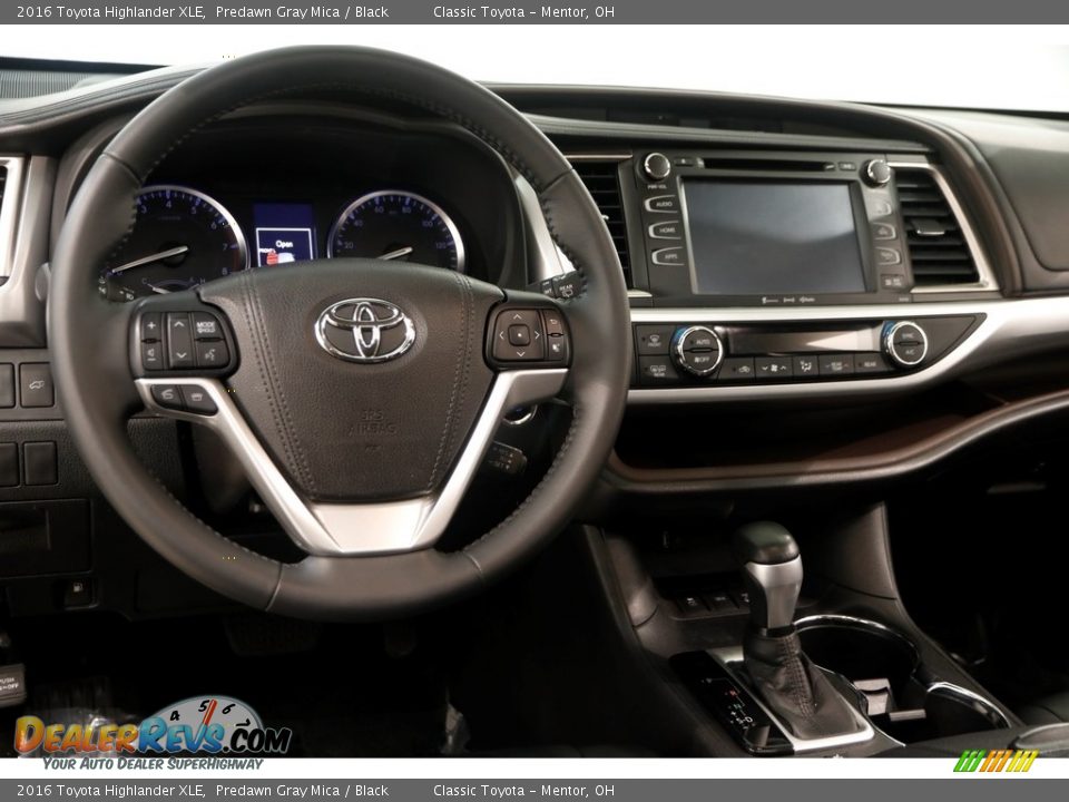 2016 Toyota Highlander XLE Predawn Gray Mica / Black Photo #6