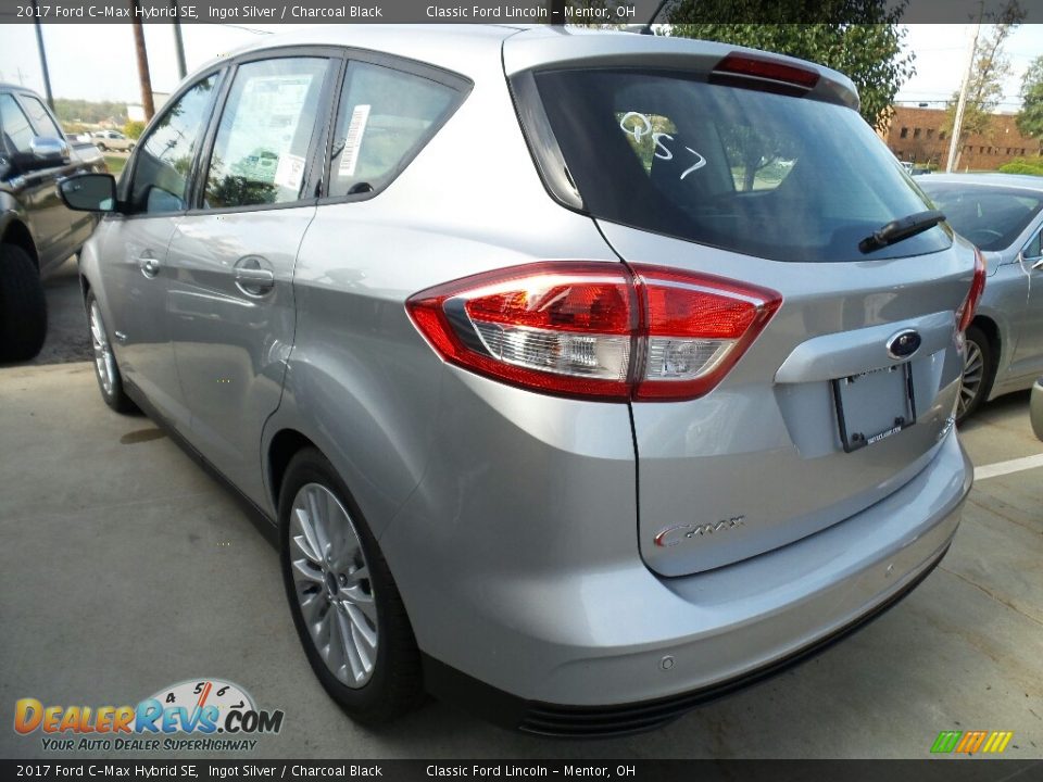 2017 Ford C-Max Hybrid SE Ingot Silver / Charcoal Black Photo #3