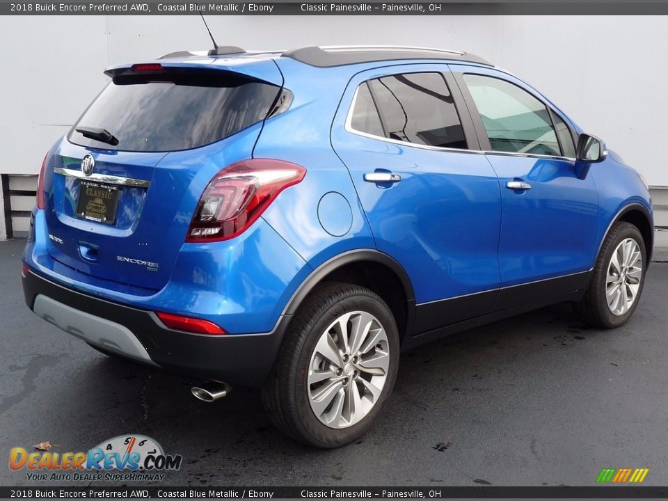 2018 Buick Encore Preferred AWD Coastal Blue Metallic / Ebony Photo #2