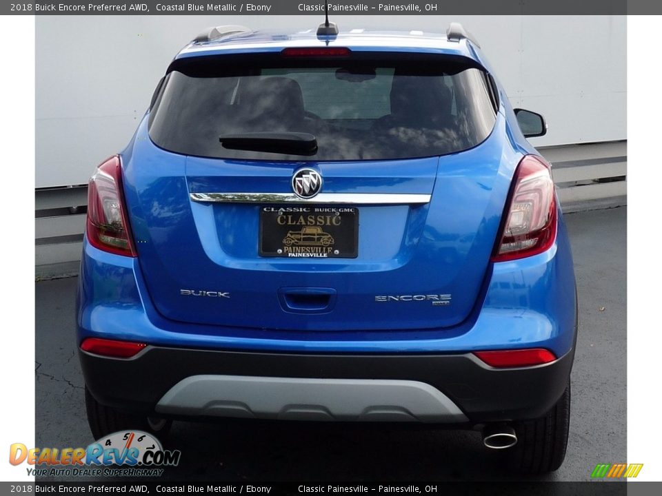 2018 Buick Encore Preferred AWD Coastal Blue Metallic / Ebony Photo #3