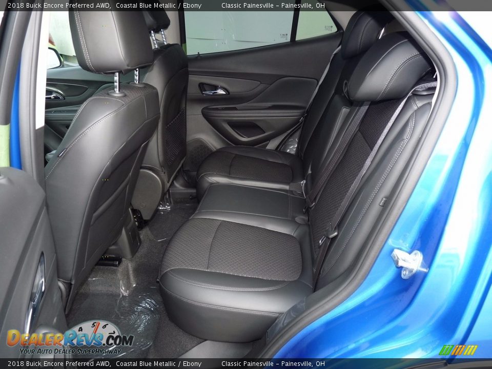Rear Seat of 2018 Buick Encore Preferred AWD Photo #7