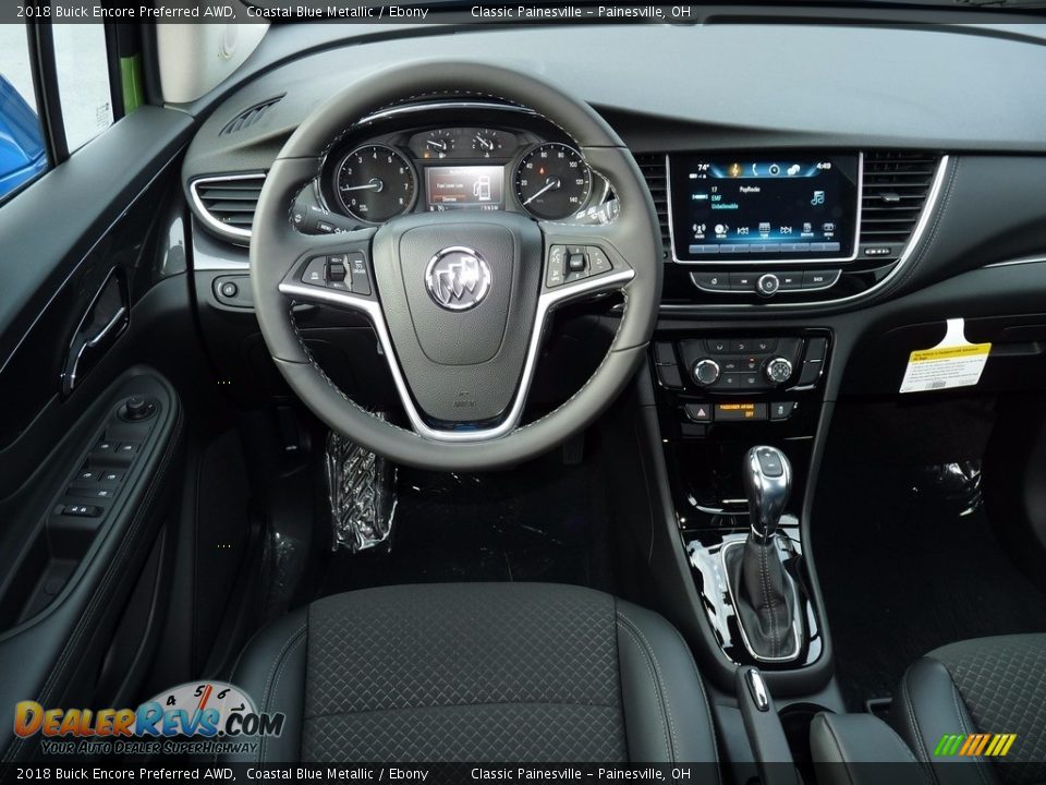 Dashboard of 2018 Buick Encore Preferred AWD Photo #8