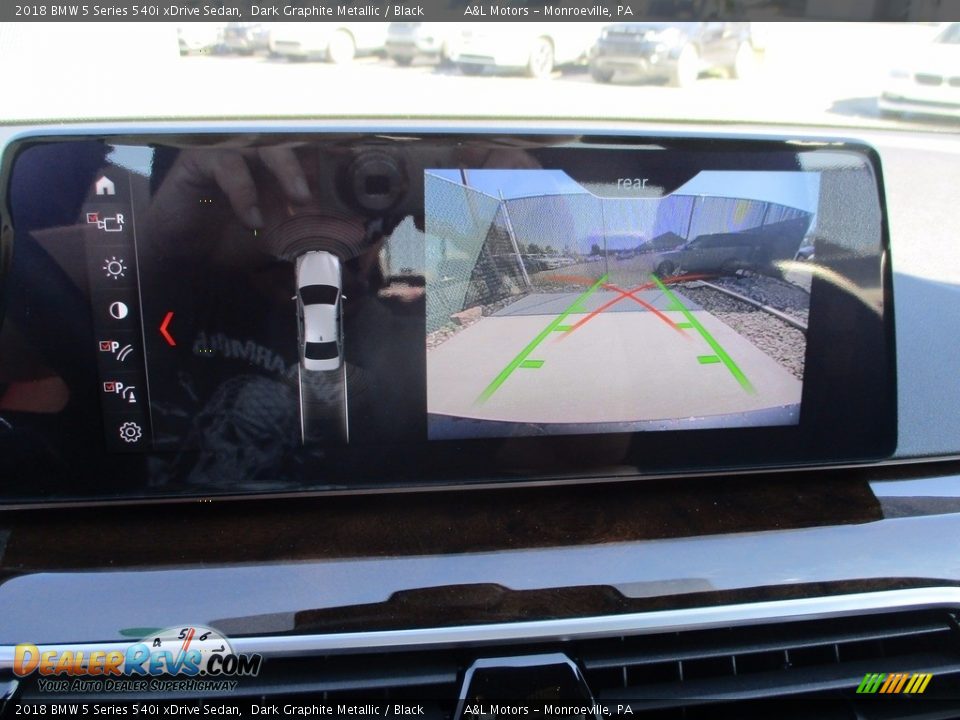 2018 BMW 5 Series 540i xDrive Sedan Dark Graphite Metallic / Black Photo #16