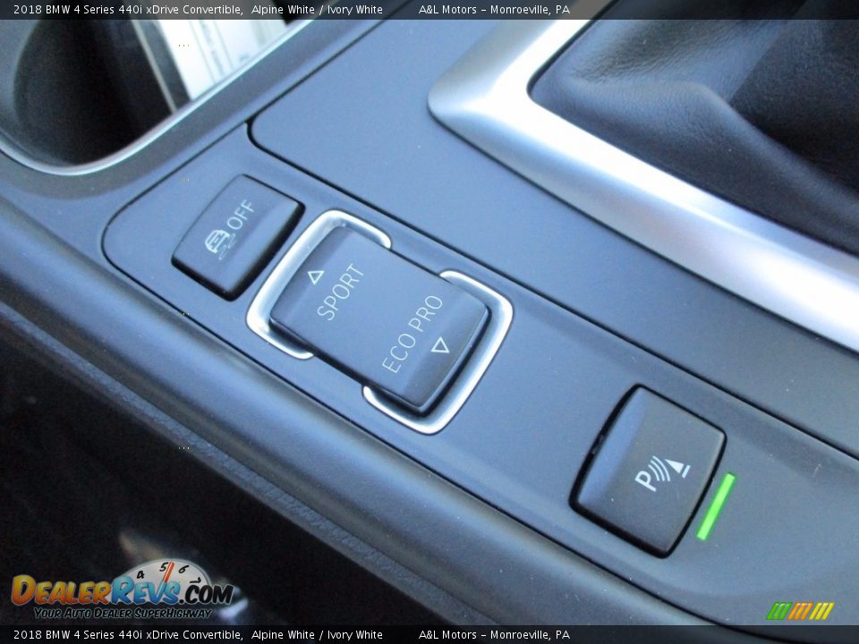 2018 BMW 4 Series 440i xDrive Convertible Alpine White / Ivory White Photo #18