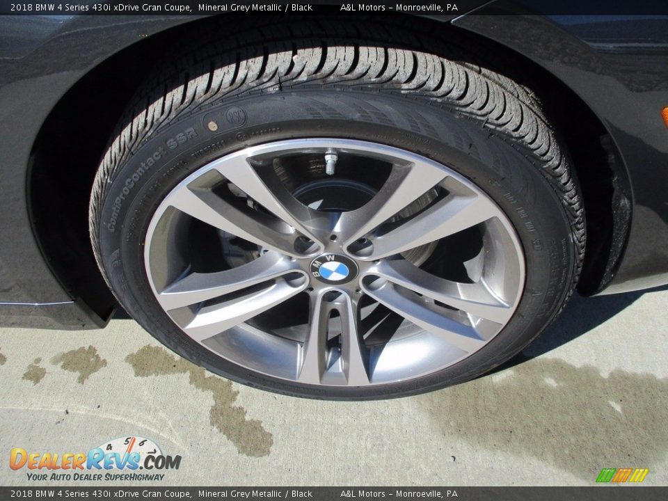 2018 BMW 4 Series 430i xDrive Gran Coupe Mineral Grey Metallic / Black Photo #5