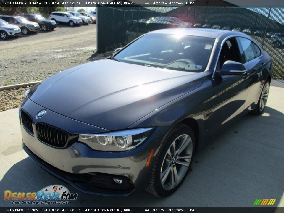 2018 BMW 4 Series 430i xDrive Gran Coupe Mineral Grey Metallic / Black Photo #8