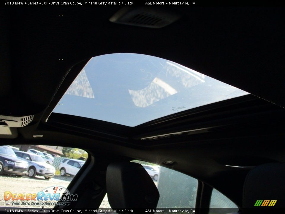 2018 BMW 4 Series 430i xDrive Gran Coupe Mineral Grey Metallic / Black Photo #10