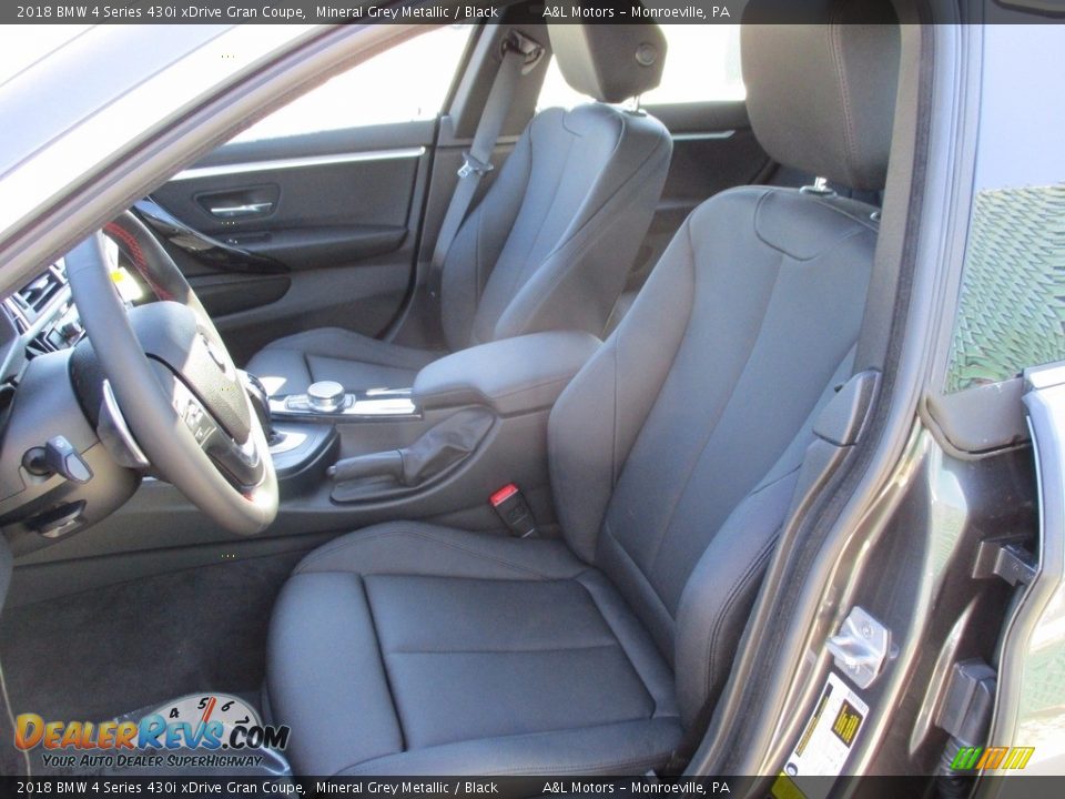 2018 BMW 4 Series 430i xDrive Gran Coupe Mineral Grey Metallic / Black Photo #11