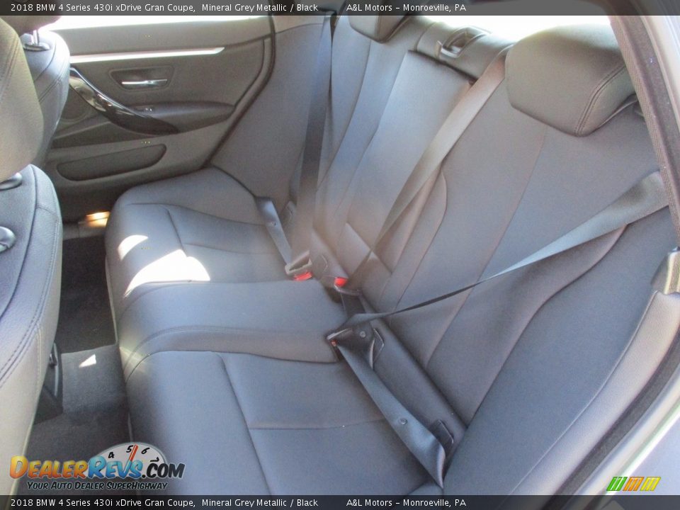 2018 BMW 4 Series 430i xDrive Gran Coupe Mineral Grey Metallic / Black Photo #12