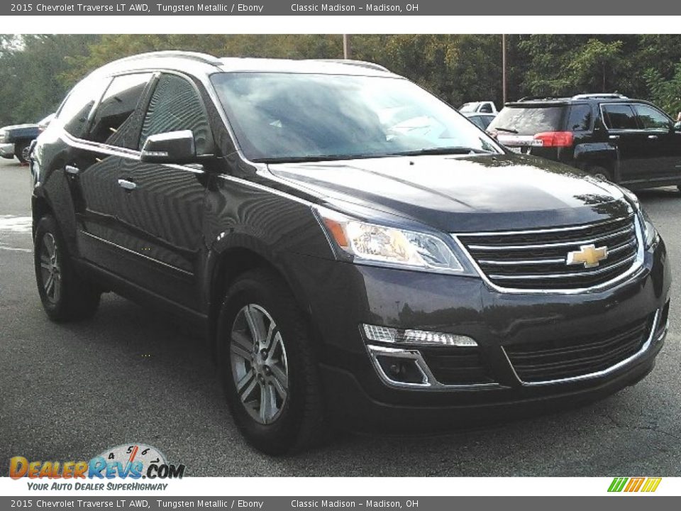 2015 Chevrolet Traverse LT AWD Tungsten Metallic / Ebony Photo #2