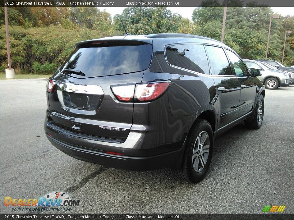 2015 Chevrolet Traverse LT AWD Tungsten Metallic / Ebony Photo #3