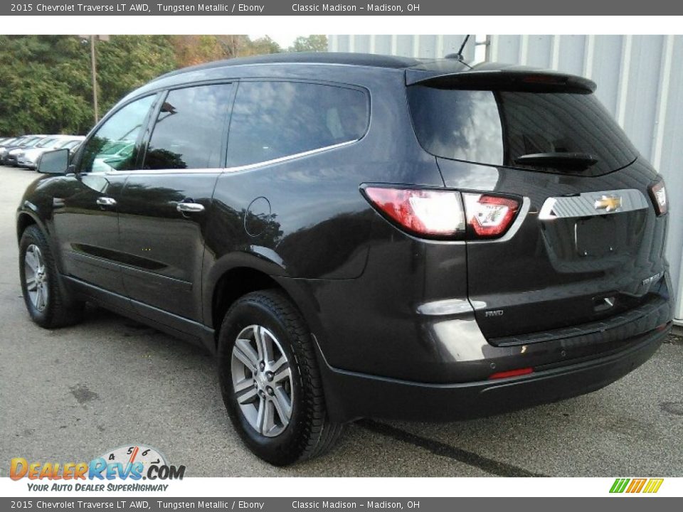 2015 Chevrolet Traverse LT AWD Tungsten Metallic / Ebony Photo #5