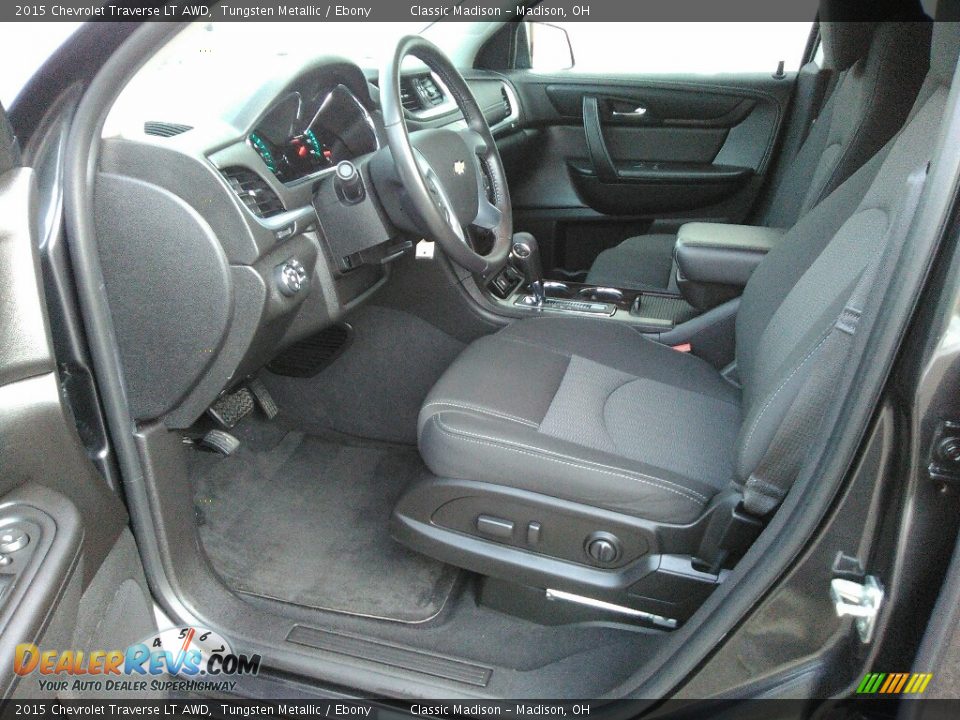 2015 Chevrolet Traverse LT AWD Tungsten Metallic / Ebony Photo #7
