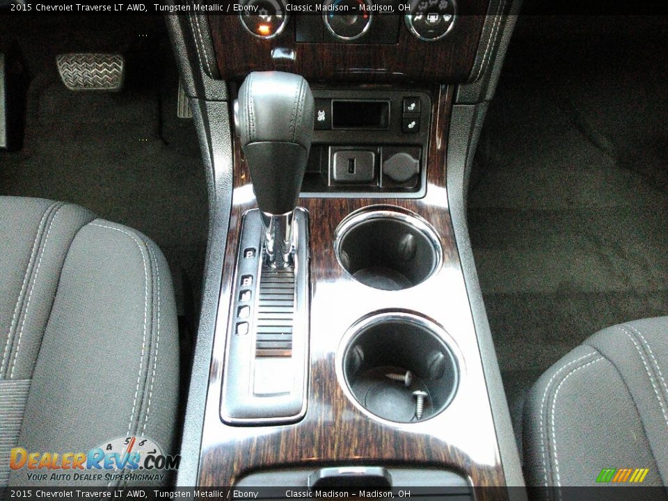 2015 Chevrolet Traverse LT AWD Tungsten Metallic / Ebony Photo #10