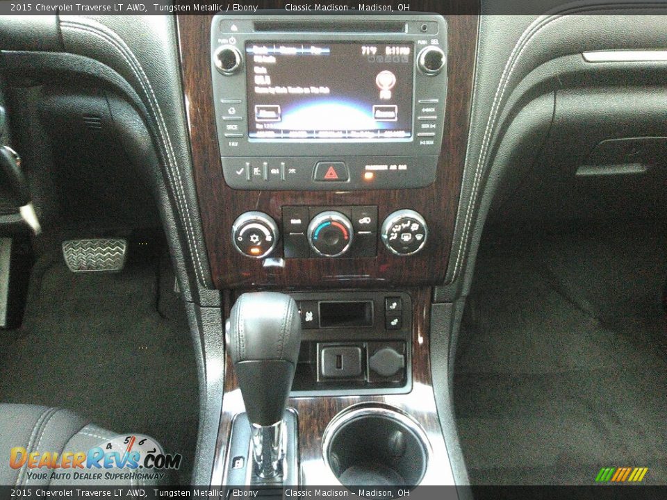 2015 Chevrolet Traverse LT AWD Tungsten Metallic / Ebony Photo #11